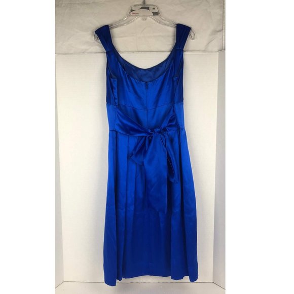 Maggy London Royal Blue Silk Formal Dress 💜HP! 💜 - Picture 2 of 3